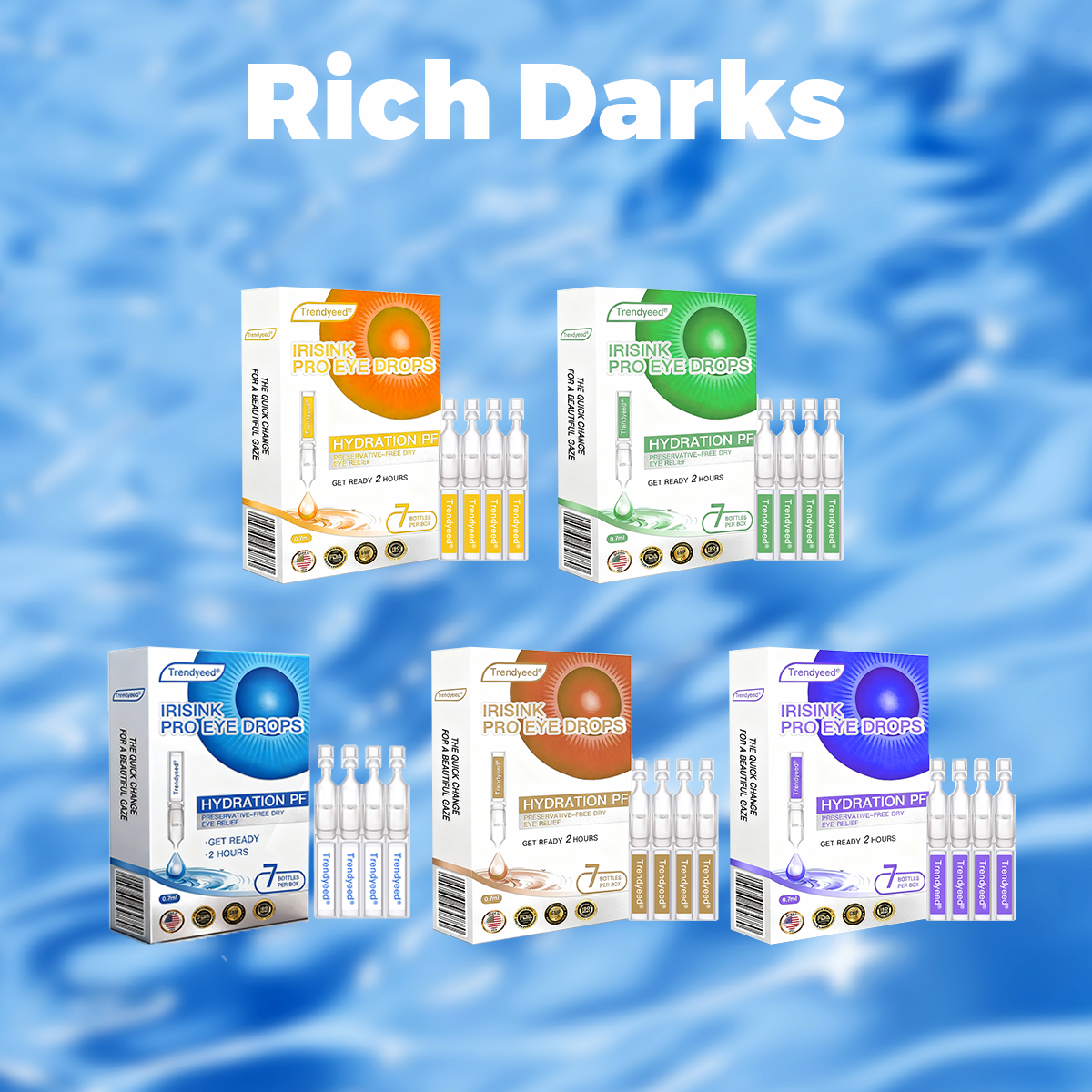 Trendyeed® Pro Formula Eye Drops: Advanced Color Transformation & Eye Nourishment