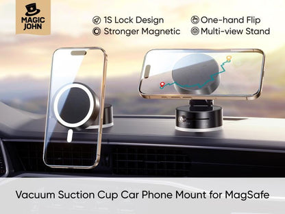 🔥Vacuum Magnetic Phone Stand - Strong Magnet