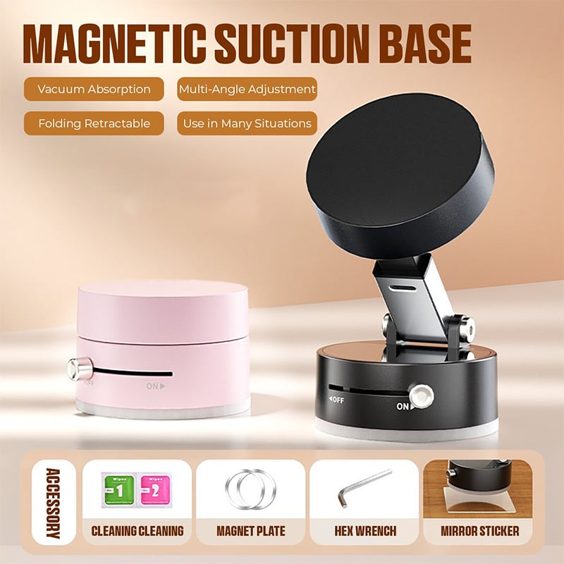 🔥Vacuum Magnetic Phone Stand - Strong Magnet