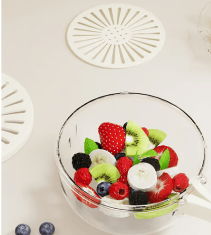 2-in-1 Draining and Preservation Basket: Simplify Washing & Storing