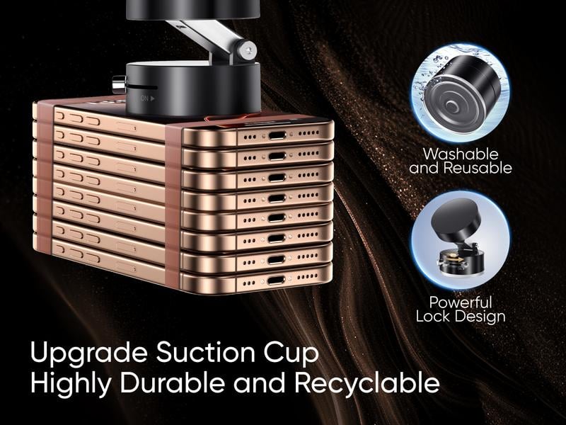 🔥Vacuum Magnetic Phone Stand - Strong Magnet