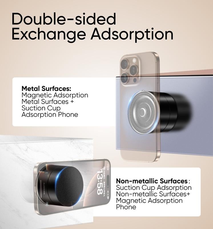 🔥Vacuum Magnetic Phone Stand - Strong Magnet