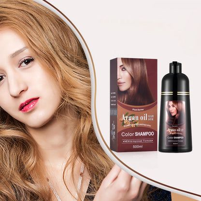 2-in-1 Long-Lasting Hair Dye & Shampoo