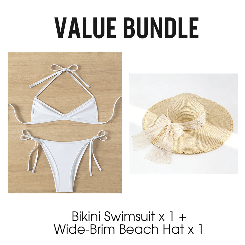 Sexy String Triangle Bikini Swimsuit