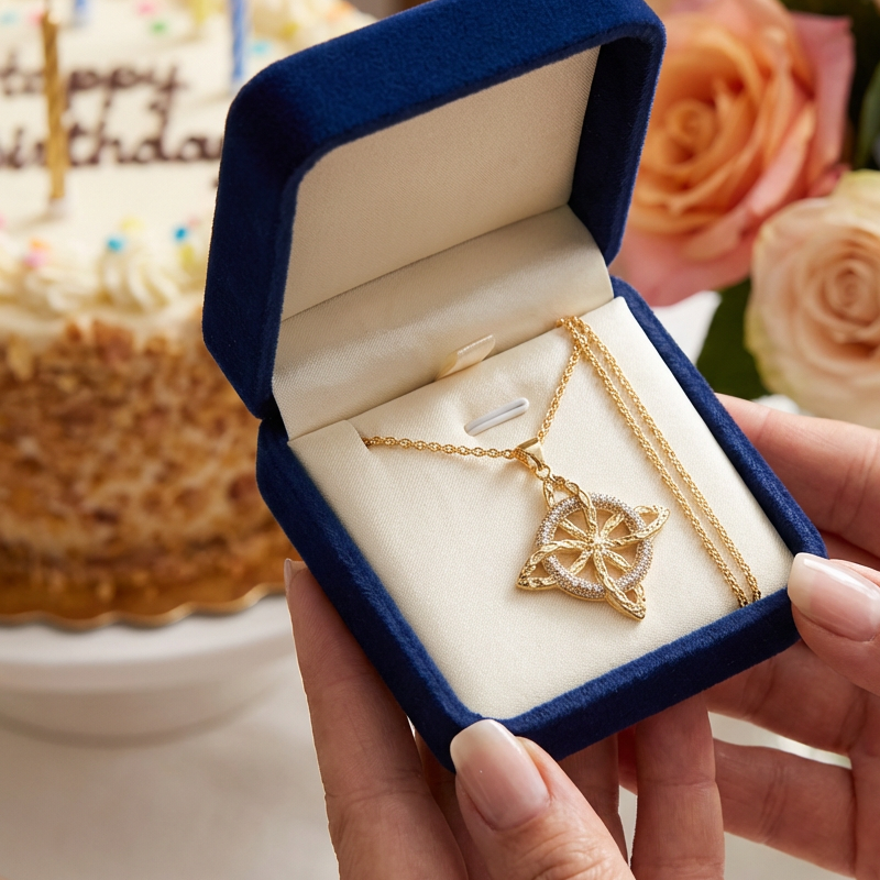 Unisex Witch Knot Pendant Necklace (50% OFF)