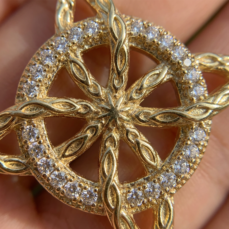 Unisex Witch Knot Pendant Necklace (50% OFF)