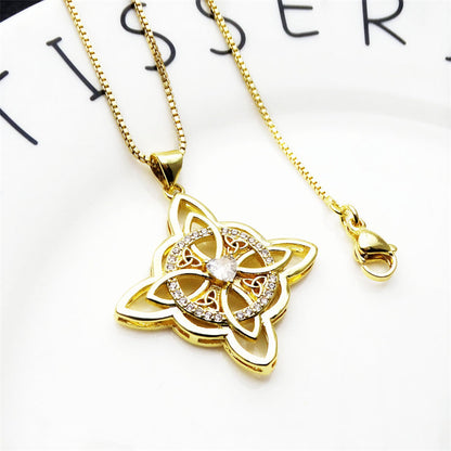 Unisex Witch Knot Pendant Necklace (50% OFF)