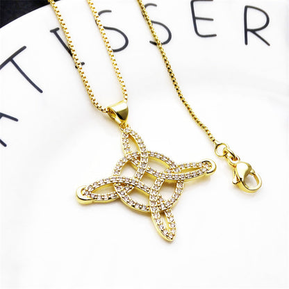 Unisex Witch Knot Pendant Necklace (50% OFF)