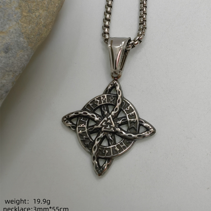 Unisex Witch Knot Pendant Necklace (50% OFF)